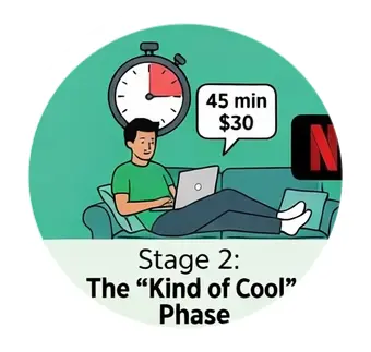 Stage 2: The Cool Phase